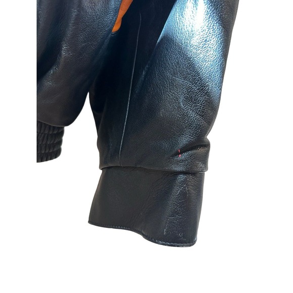 Vintage JH Design Boston Market Leather Jacket XXL Premier Edition USA Promo HTF - Picture 5 of 16